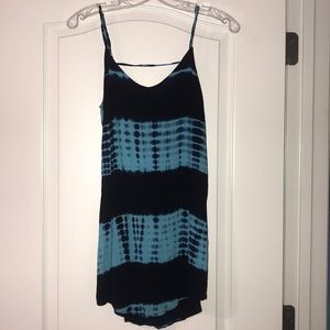 Blue Tie Dye Dress